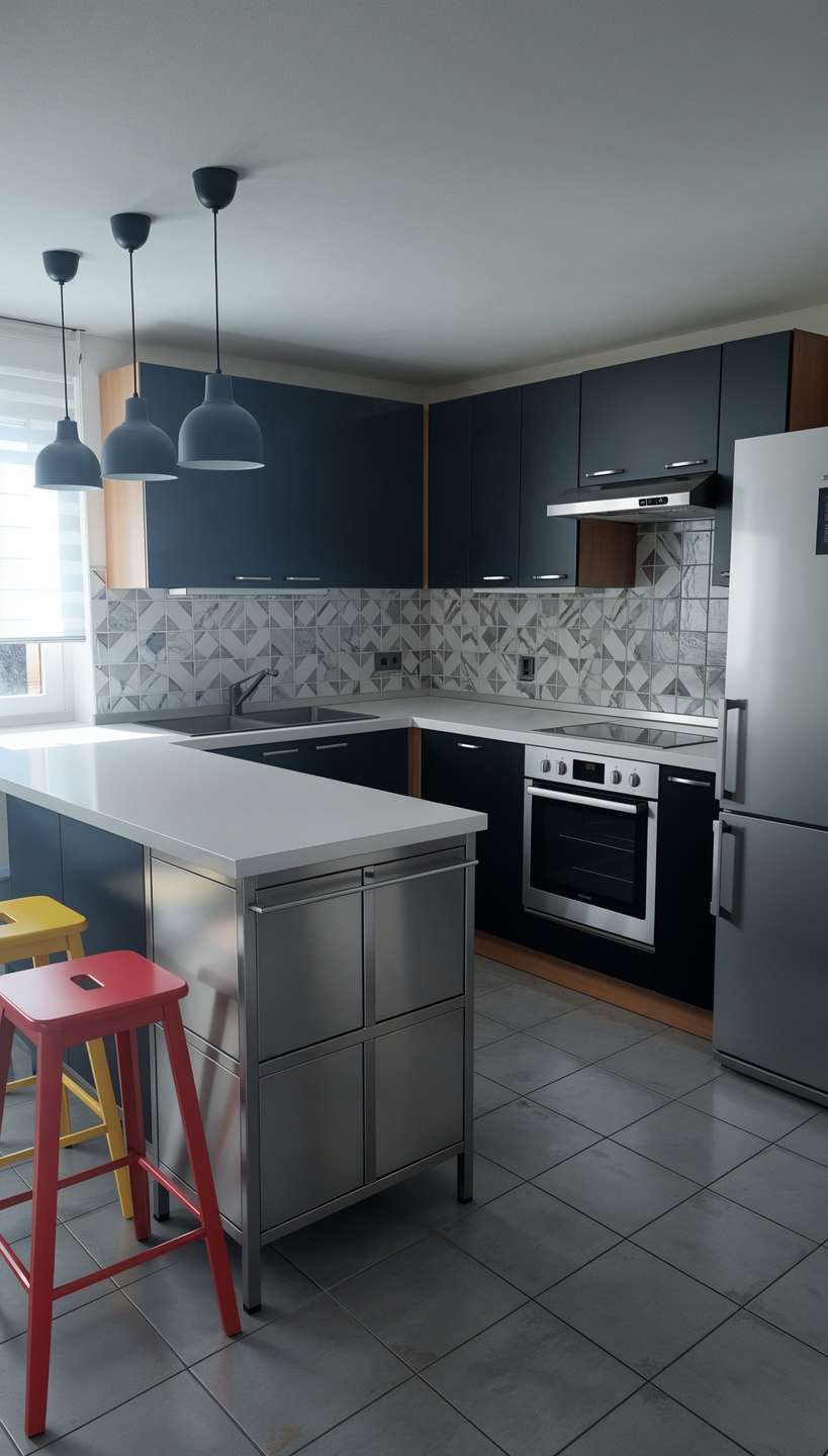 Einrichtungsidee Küche - (KI generiert)