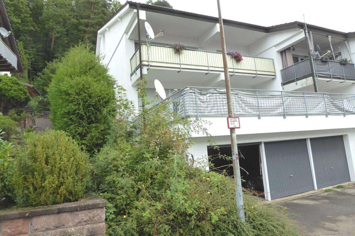 Ansicht große Terrasse