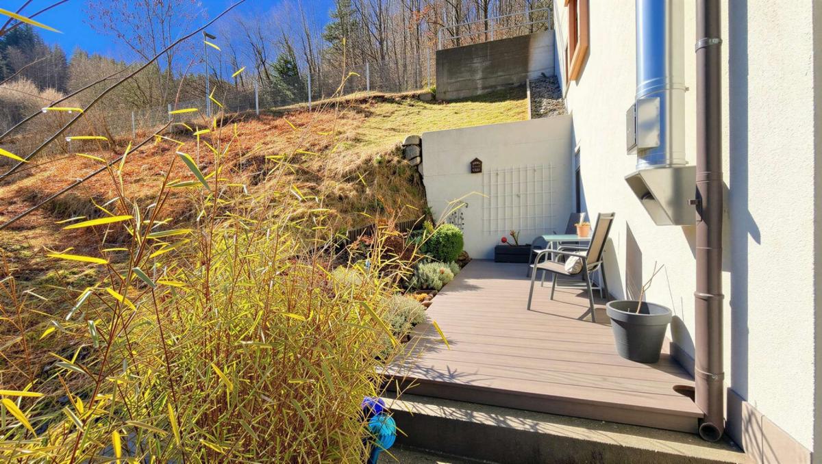 Garten an der Terrasse