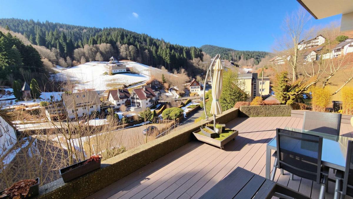 Terrasse mit Ausblick