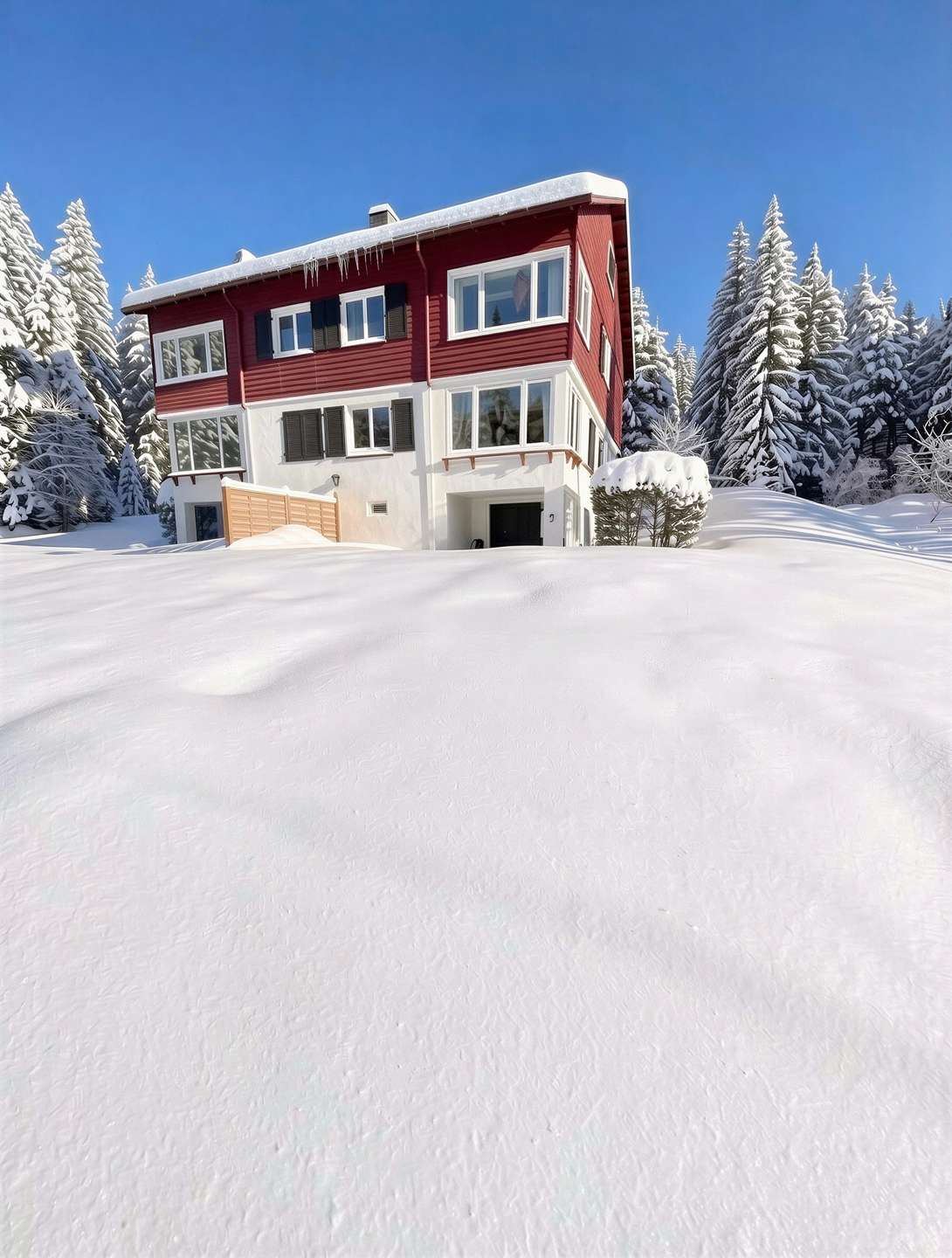 Außenansicht Winter