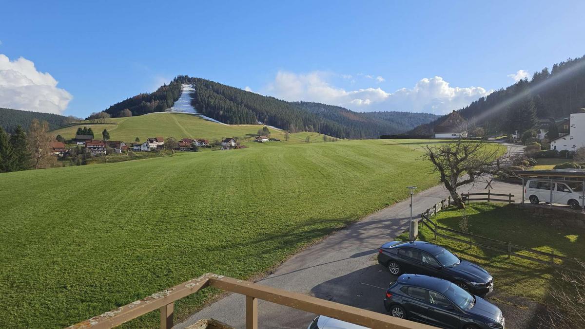 Ausblick Balkon