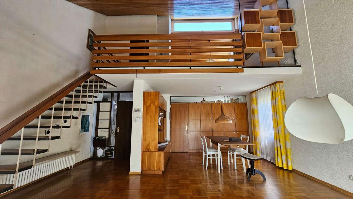 Wohnzimmer im EG mit Galerie
