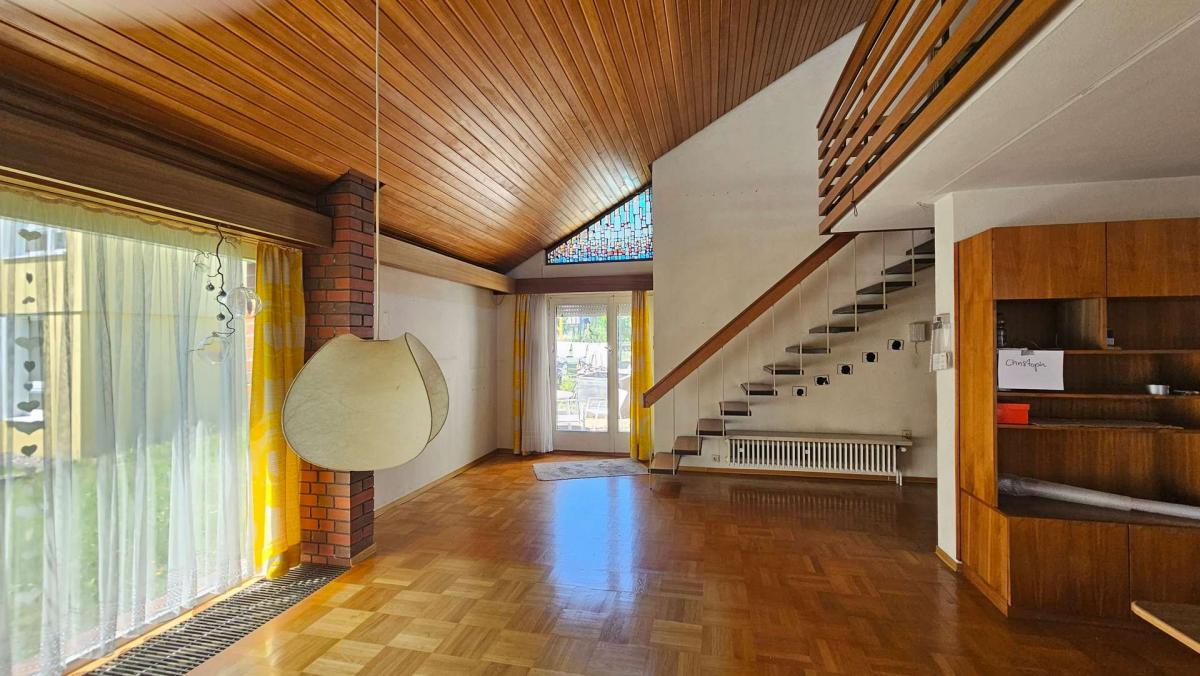 Wohnzimmer im EG mit Galerie