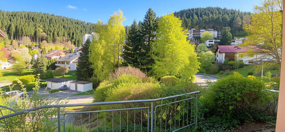 Aussicht von Terrasse