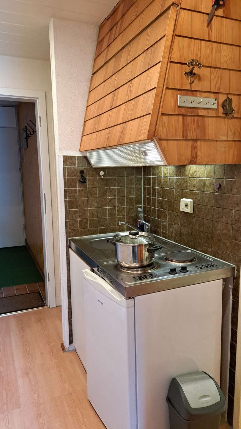 Küchenzeile vermietete Wohnung
