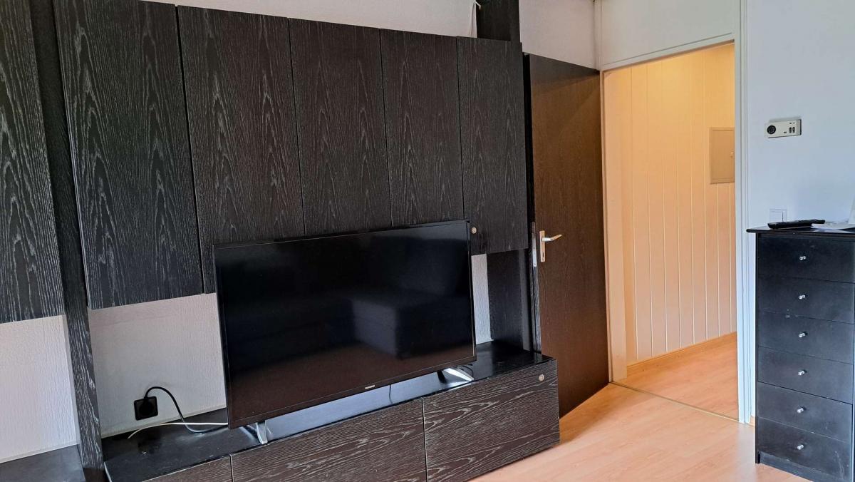 Wohnzimmer vermietete Wohnung