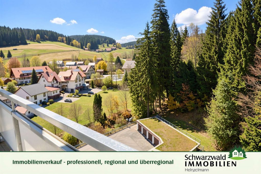 Weite statt Enge – gepflegtes Appartement mit Balkon und Aussicht im Schwarzwald