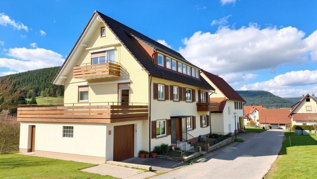 Sofort frei: 1-Zimmer-Wohnung mit Balkon und schöner Aussicht in Baiersbronn