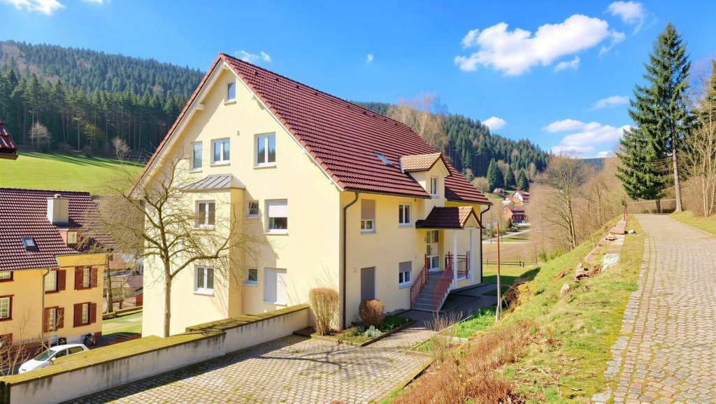 Wohnung frei. Garage dabei. Baiersbronn-Friedrichstal inklusive.